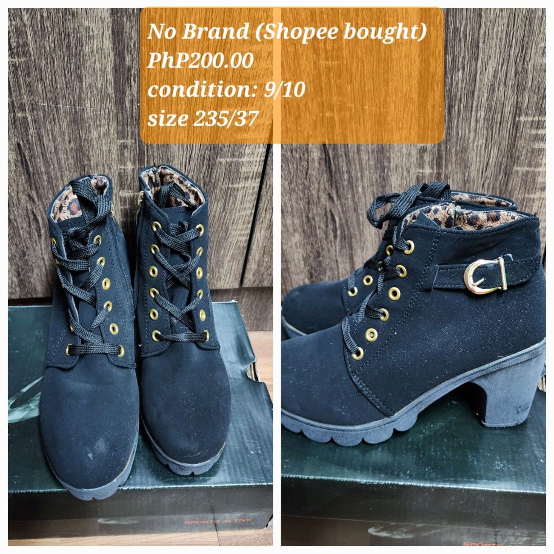 Korean boots new arrivals shopee