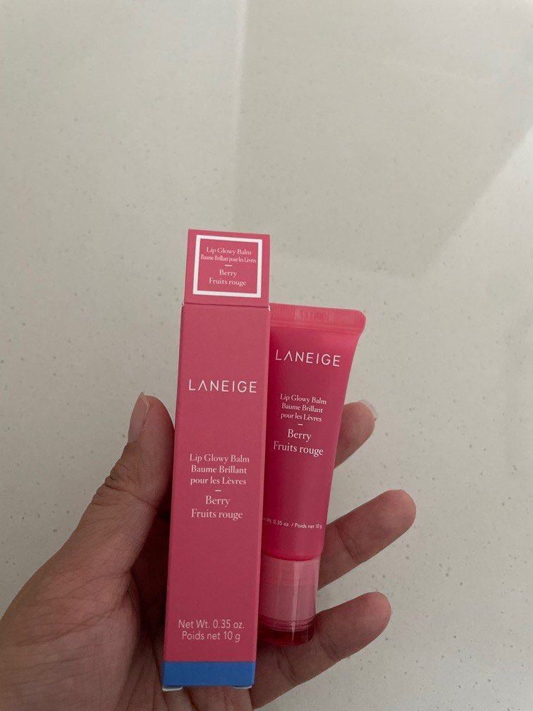BNIB Laneige Lip Glowy Balm, Beauty & Personal Care, Face, Makeup on