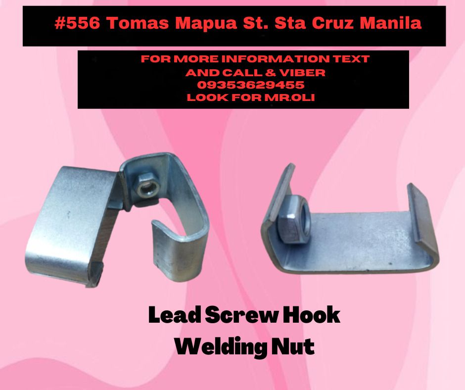 Lead Screw Hook Welding Nut on Carousell