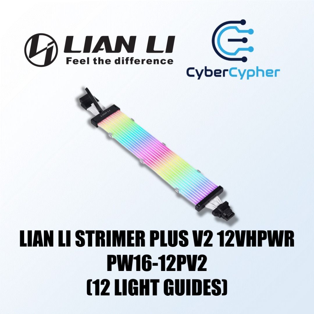  Lian Li PW16-12PV2 Strimer Plus V2 - Power Extension