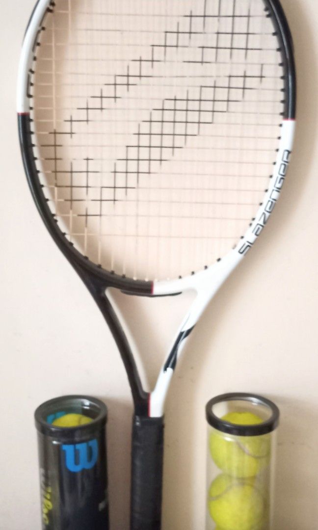 Slazenger Racket Grip Like new tennis racket Slazenger racquet new grips, Sports Equipment ...