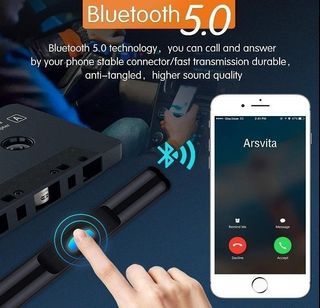 (LIMITED STOCK!!!) Car Bluetooth 5.0 Cassette Receiver, Compatible with both IOS and Andriod Systems and all devices with Bluetooth
