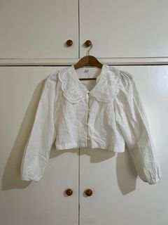 Linen Collared top