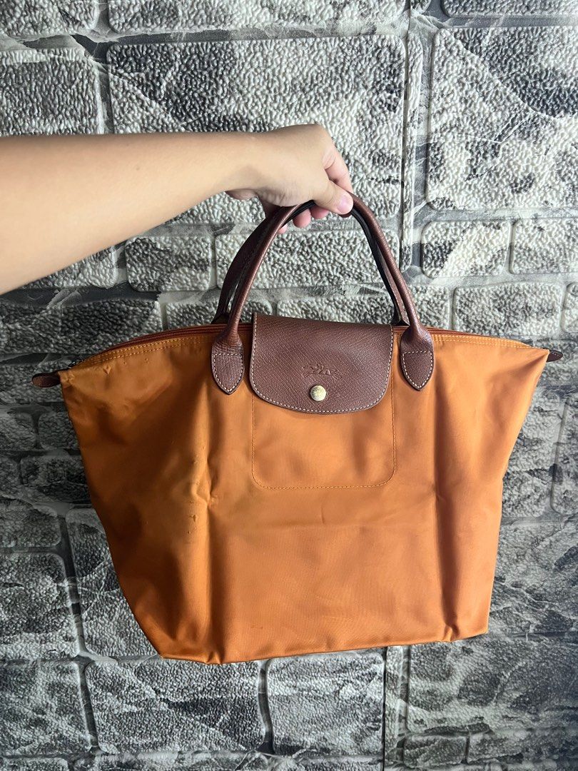 longchamp medium short handle