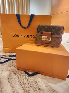 LV Mini Dauphine in Jacquard Denim, Luxury, Bags & Wallets on Carousell