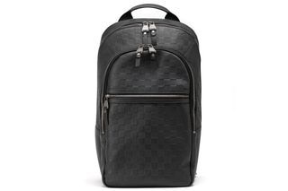 Louis Vuitton Michael Backpack NV2 Black in Cowhide Leather with