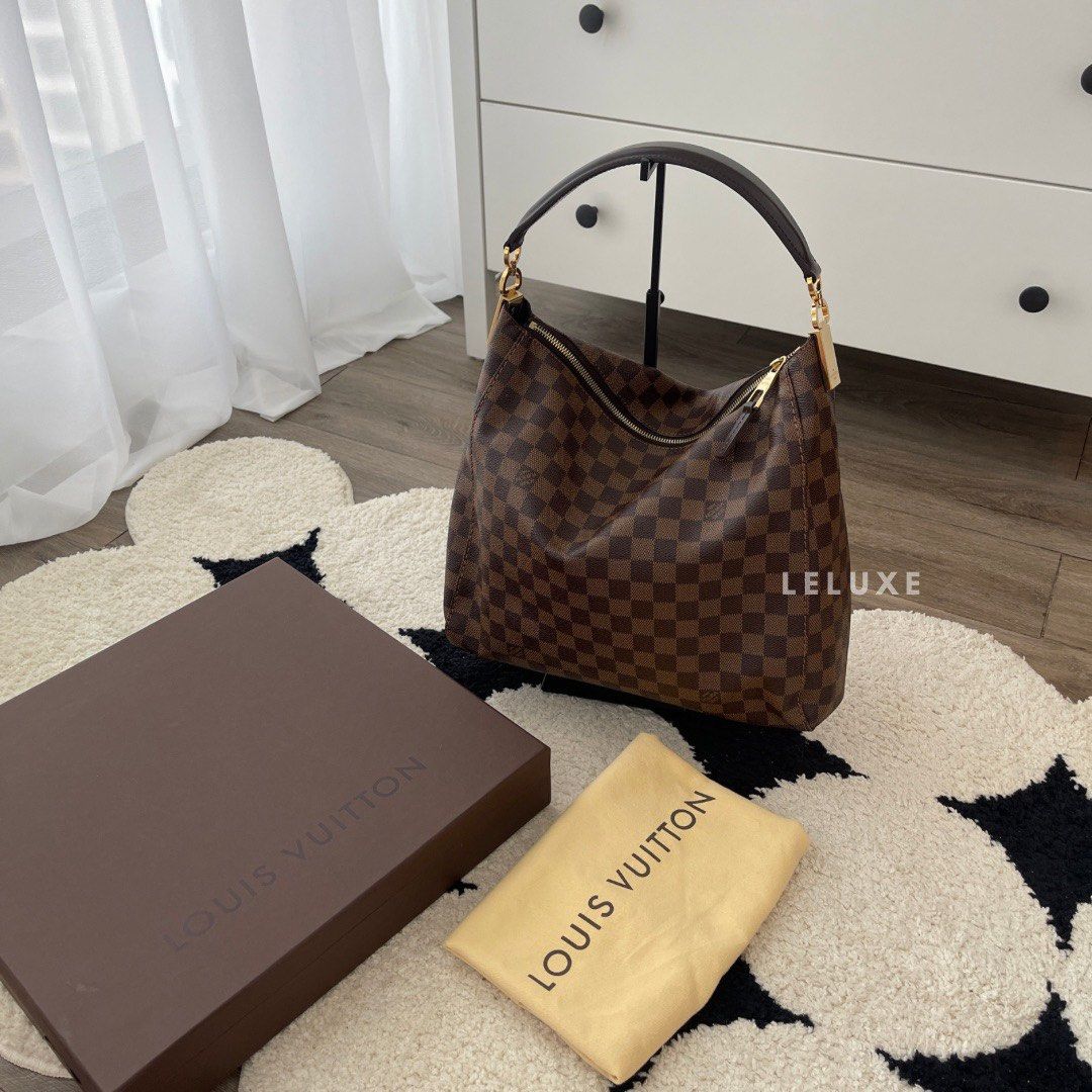 Louis Vuitton Portobello PM Damier Ebene, Women's Fashion, Bags