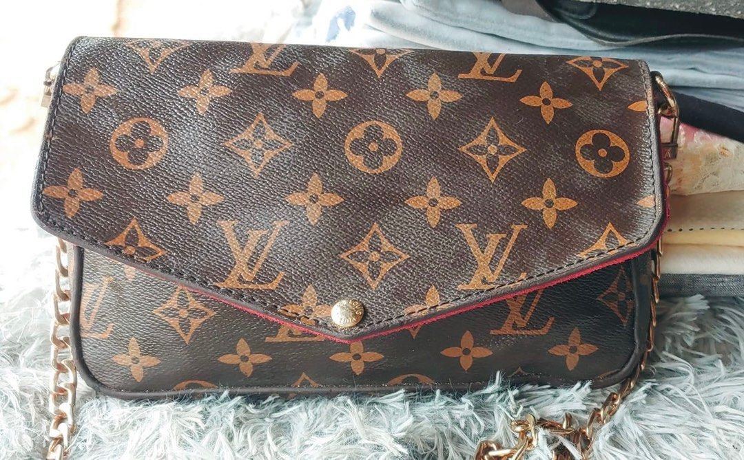 Sold at Auction: Louis Vuitton, Louis Vuitton Monogram Canvas Chantilly MM  Shoulder Bag