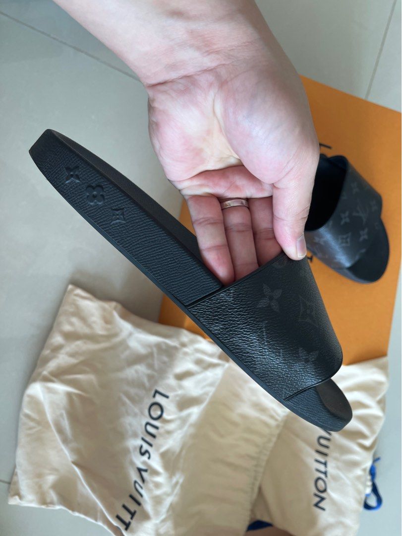 Buy Louis Vuitton Waterfront Mule 'Black Monogram' - 1A3PRW