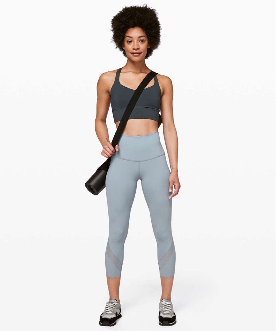 Lululemon Wunder Luxtreme 23” Scallop-cut tights in Chambray