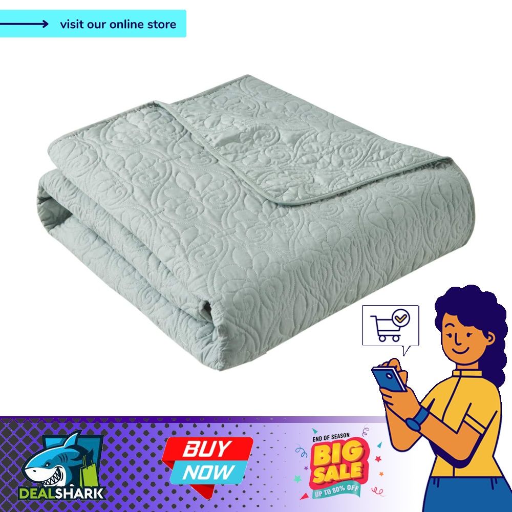 Madison park quilted throw 2025