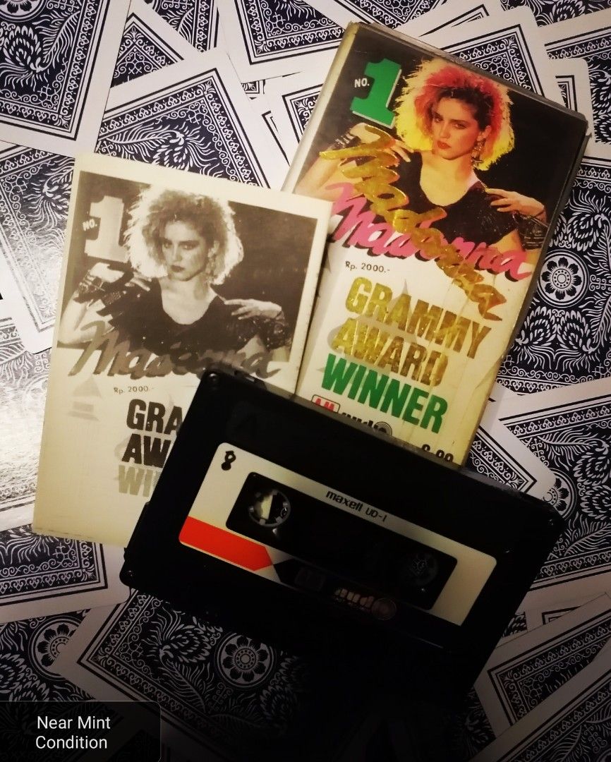Madonna Bootleg Cassette Tape Madonna Cassette Tapes Vintage cassettes tape on Carousell