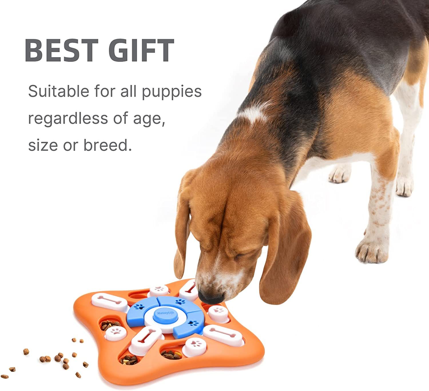 MateeyLife Dog Puzzle Toys, Treat for Mental Stimulation