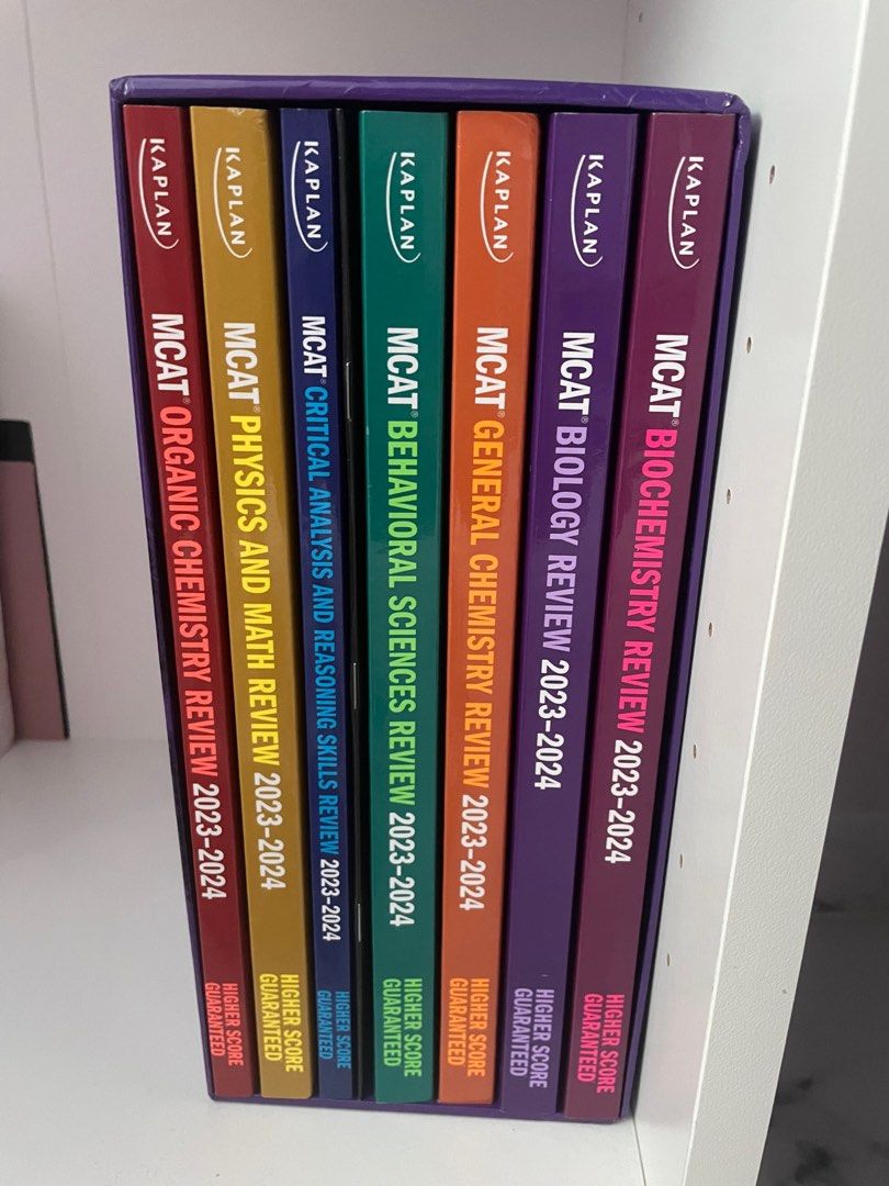MCAT 20232024 Complete 7book subject review, Hobbies & Toys, Books