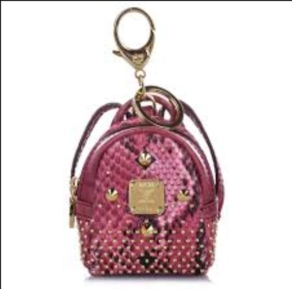 Buy BACKPACK CHARM WITH CROSSBODY STRAP IN VISETOS POWDER PINK Online in  Singapore