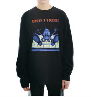 Men I trust Humpty Dumpty Black Long Sleeved