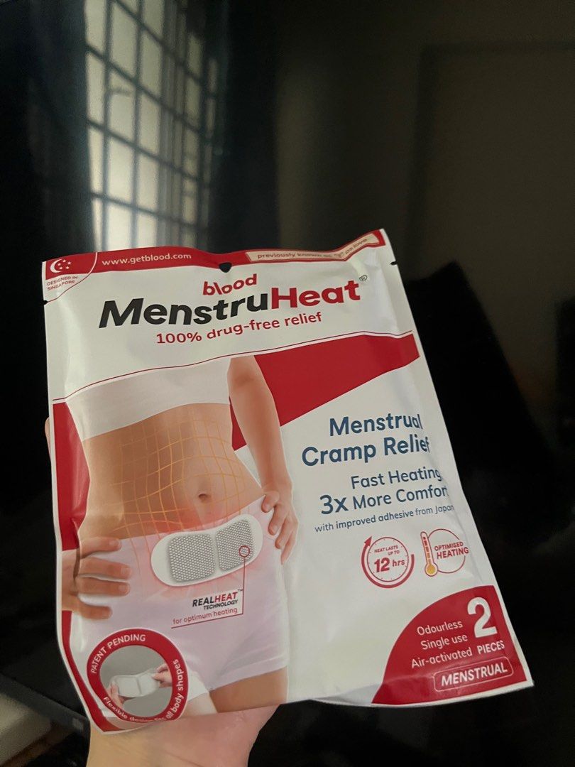 Blood MenstruHeat Menstrual Cramp Heat Pad