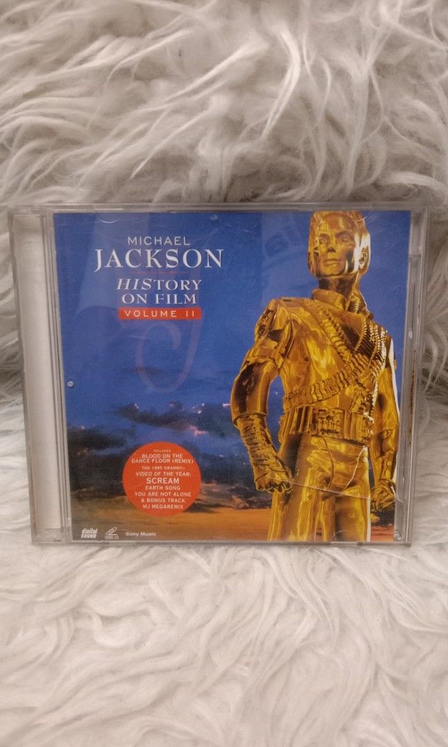 Michael jackson history on film volume ii kaset cd on carousell