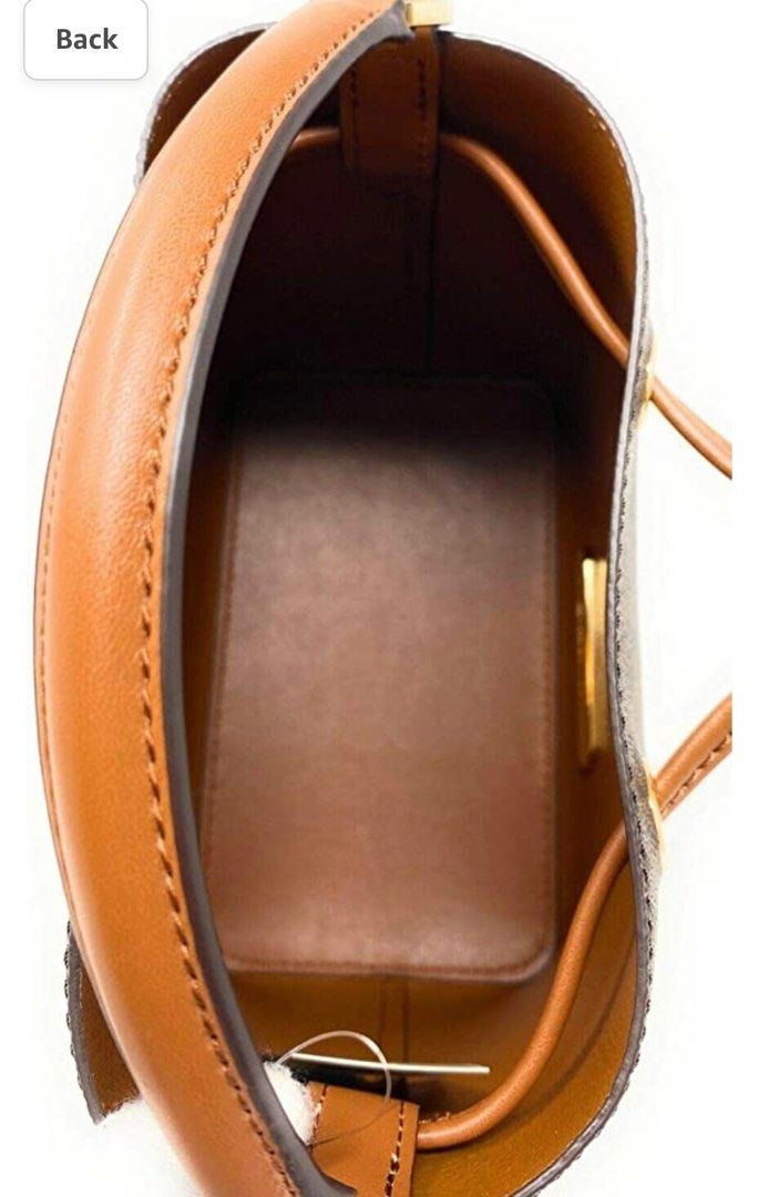 MICHAEL KORS SURI SMALL BUCKET SHOULDER BAG (BROWN PVC) on Carousell