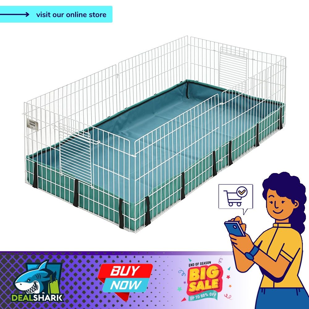 MidWest Homes for Pets Guinea Habitat Guinea Pig Cage by MidWest