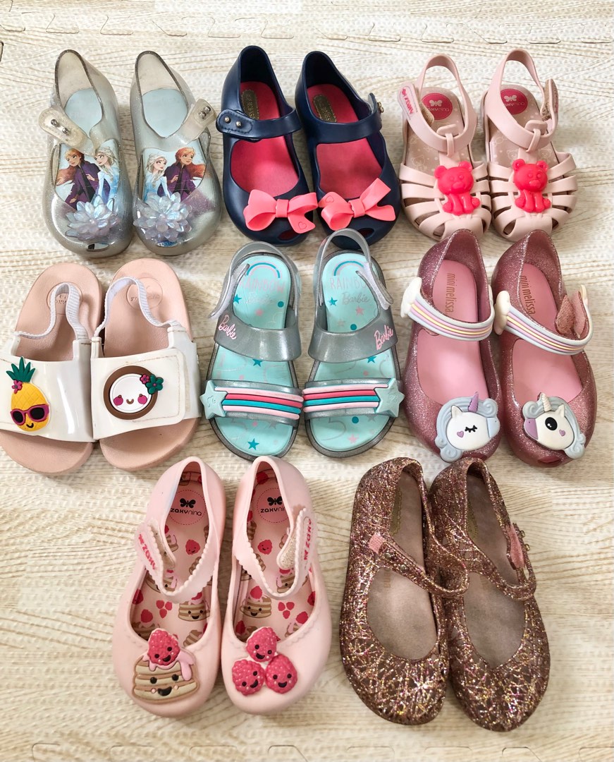 MINI MELISSA DOLL SHOES SANDALS FITS 2 3YO Babies Kids Babies