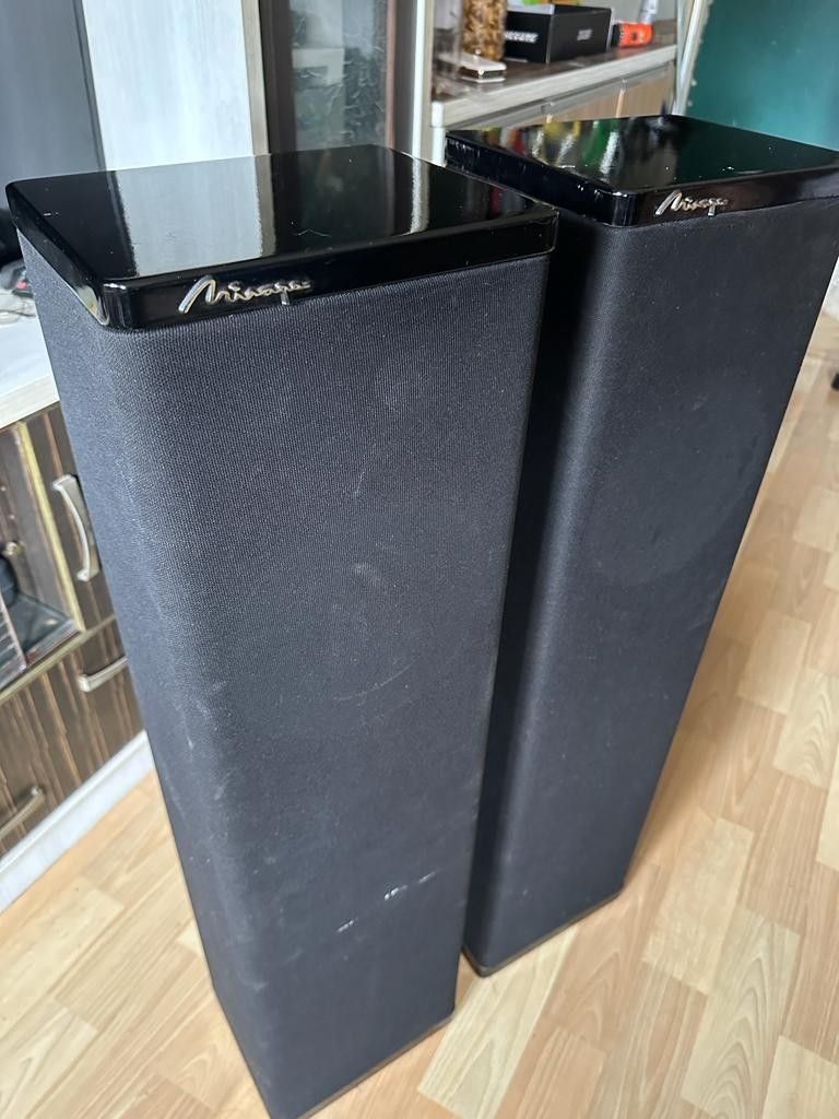 Mirage floor clearance standing speakers