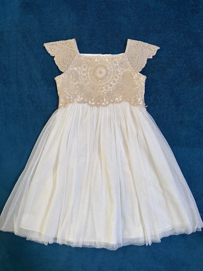 Monsoon Estella Dress Babies Kids Babies Kids Fashion on
