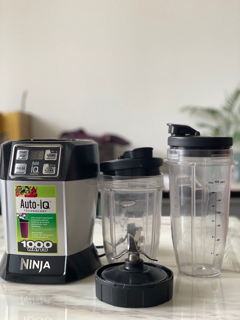 (Move out sale) Ninja Auto IQ blender, TV & Home Appliances, Kitchen