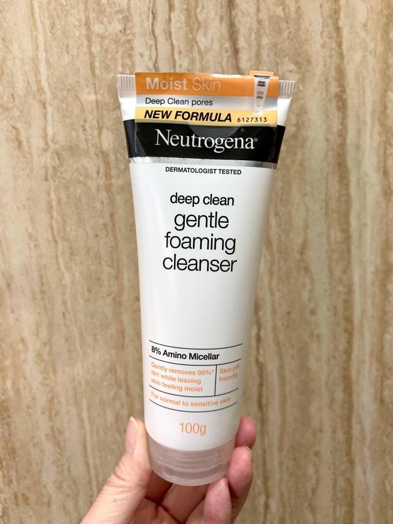 Neutrogena face wash NEW FORMULA (foam wajah) on Carousell