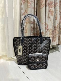 NEW - GOYARD MINI ANJOU IN BLACK