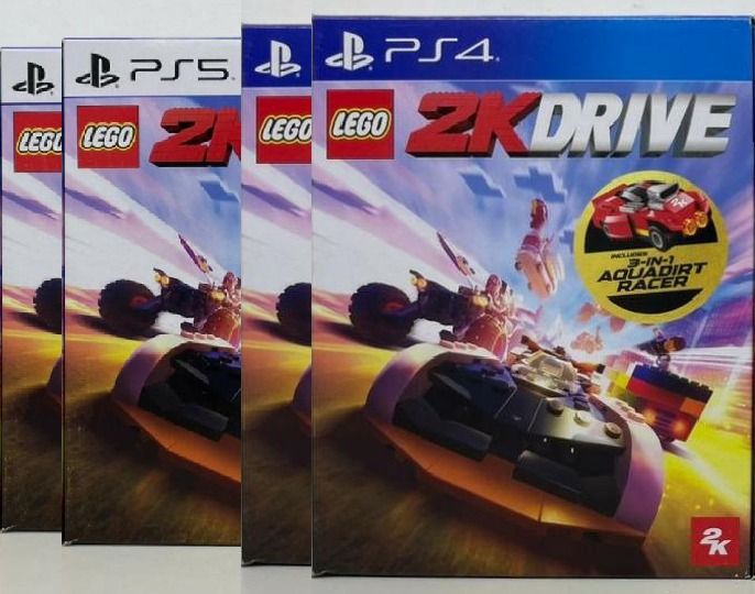 NEW AND SEALED PS4 PS5 LEGO Racing Game 2K Drive Normal Awesome