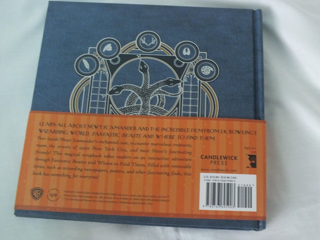 Newt Scamander (A Movie Scrapbook), Hobbies & Toys, Books & Magazines