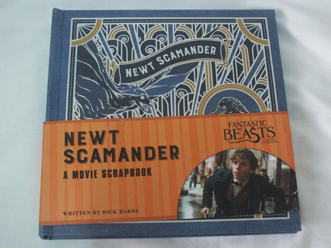 Newt Scamander (A Movie Scrapbook), Hobbies & Toys, Books & Magazines