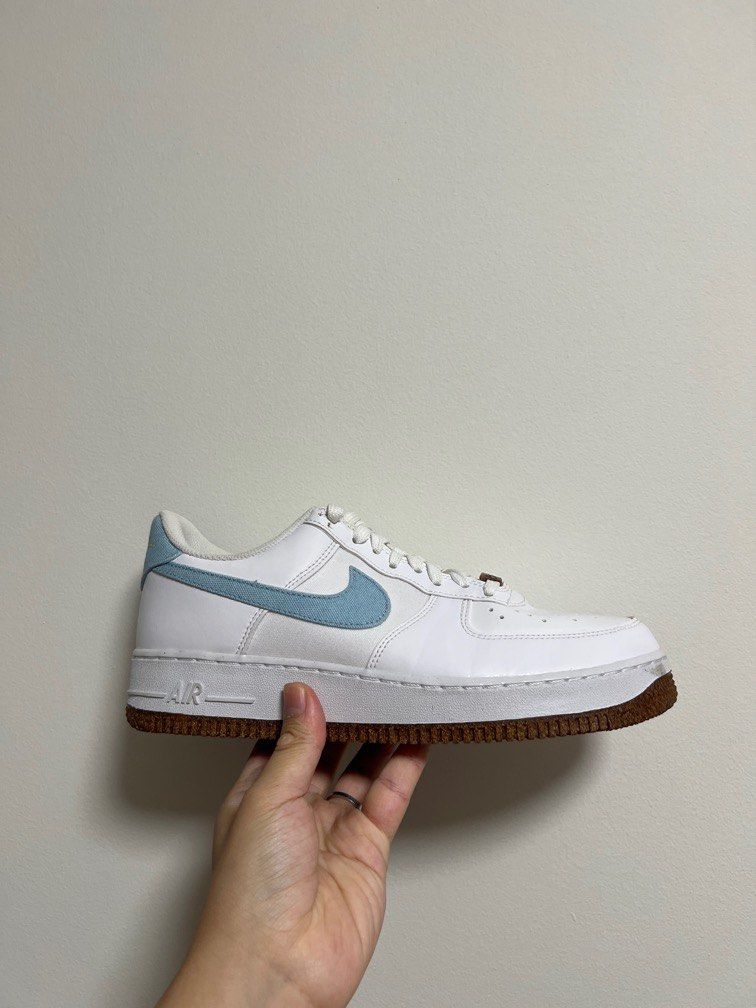 Nike Air Force 1 Indigo Men s Fashion Footwear Sneakers on