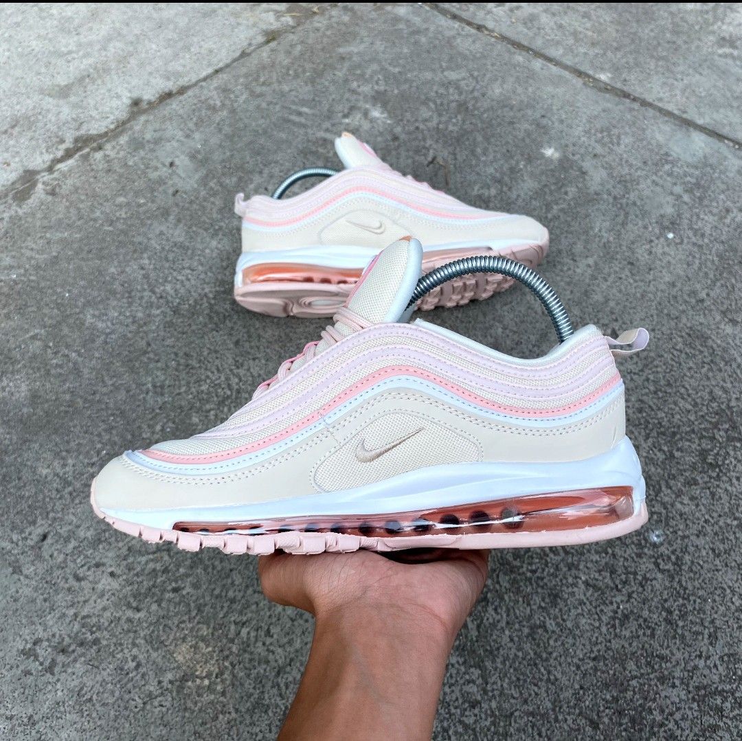 Nike air max 97 sales peach blossom red white