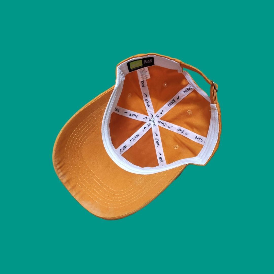 Orange nike dad hat sales