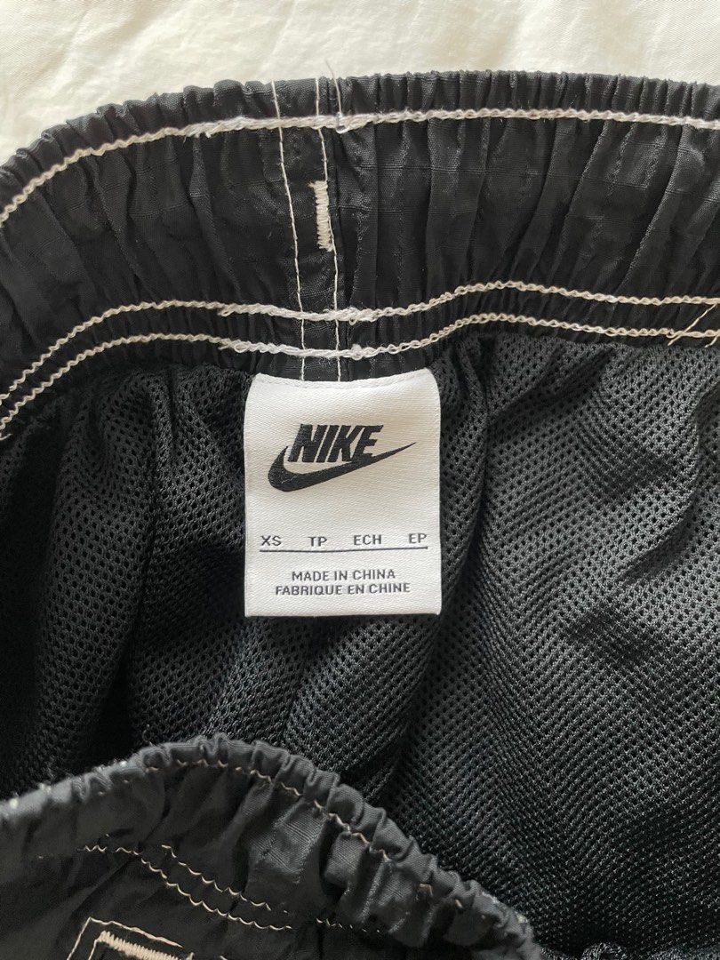 double swoosh shorts
