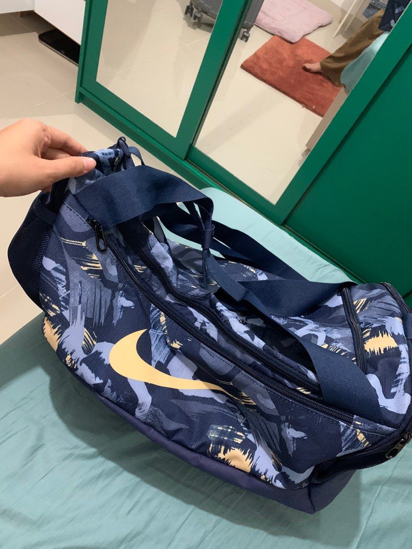Nike Gym Bag Blue on Carousell