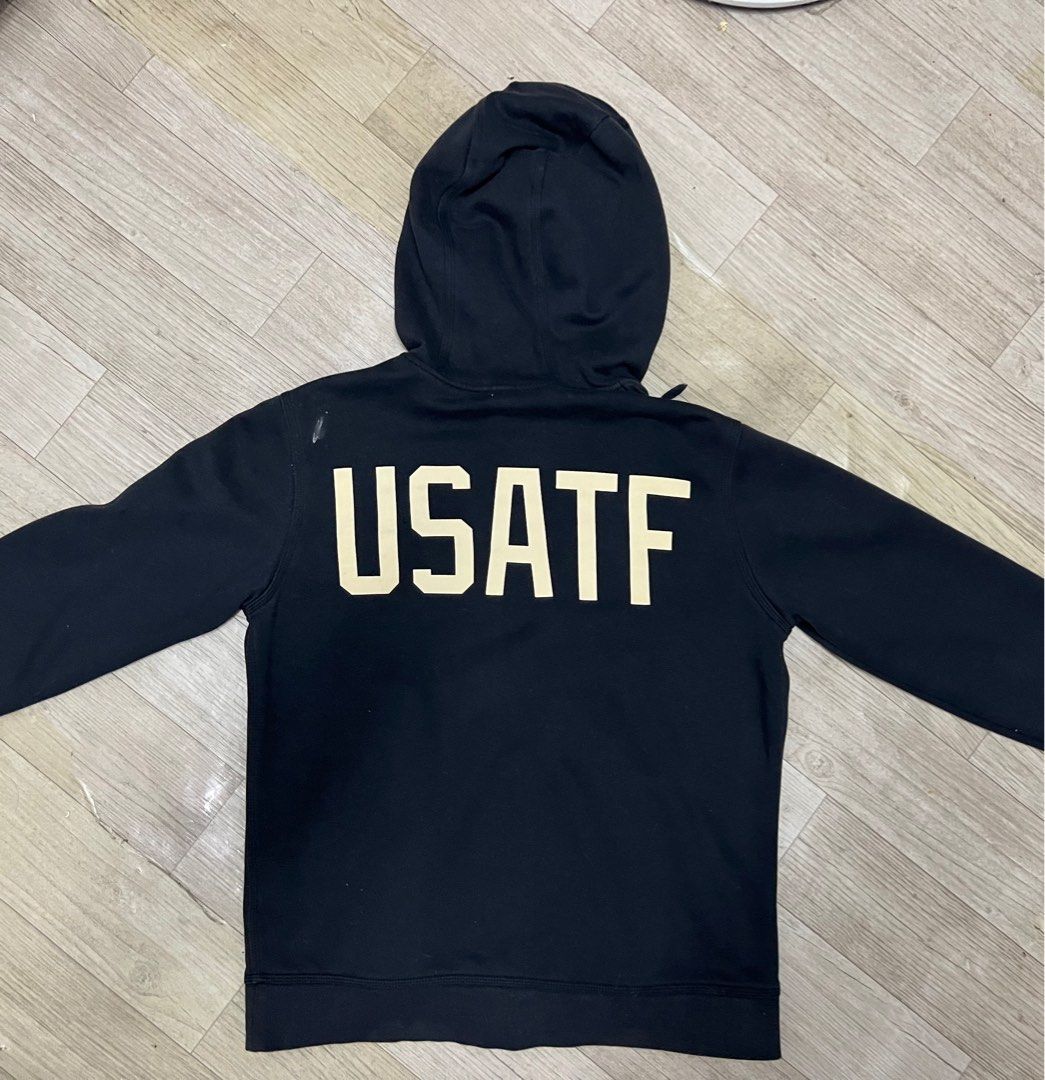 nike Hoodie USATF Men s Fashion Tops Sets Hoodies on Carousell