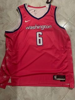 Men & Youth #13 Jordan Poole Washington Wizards 2022-23 City Edition Pink  Jersey