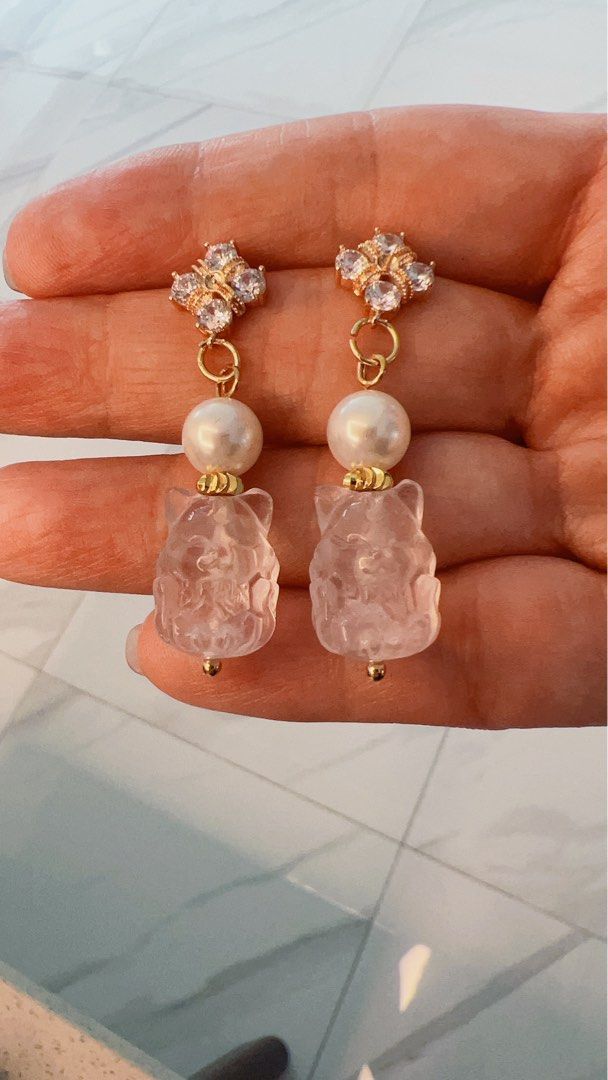 Foxy earrings cheap