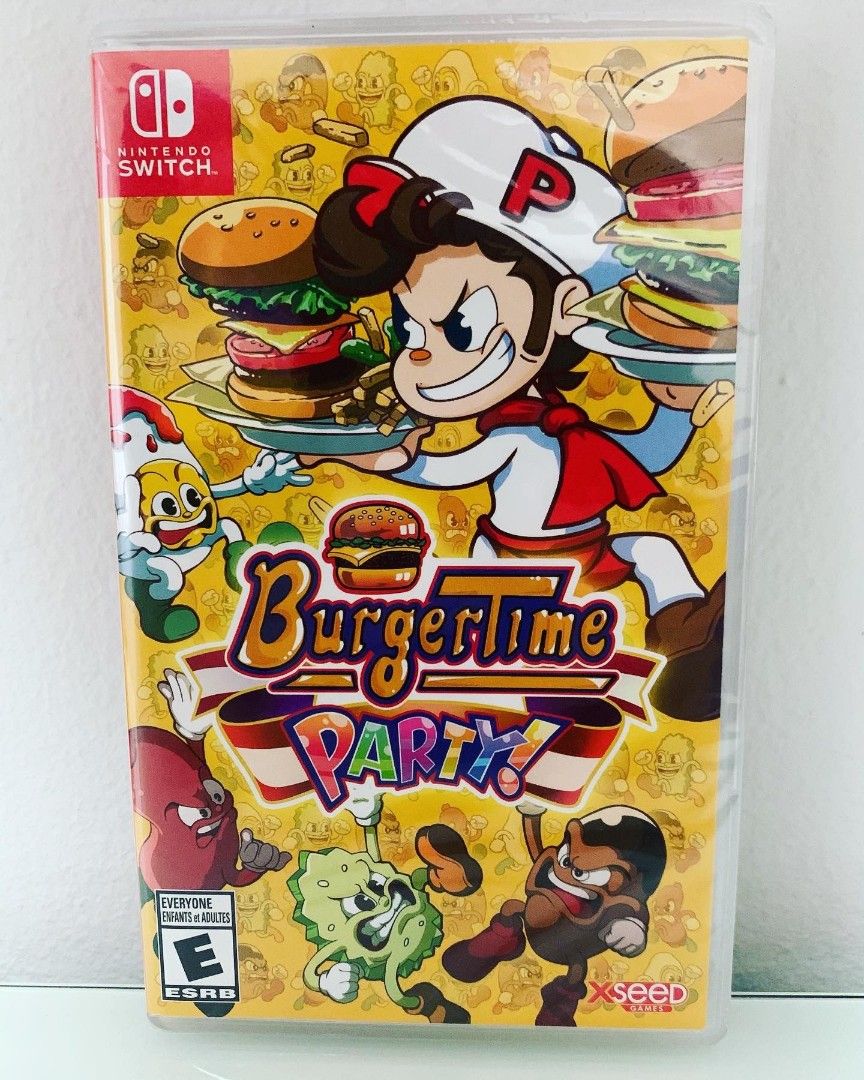 Burgertime nintendo hotsell switch