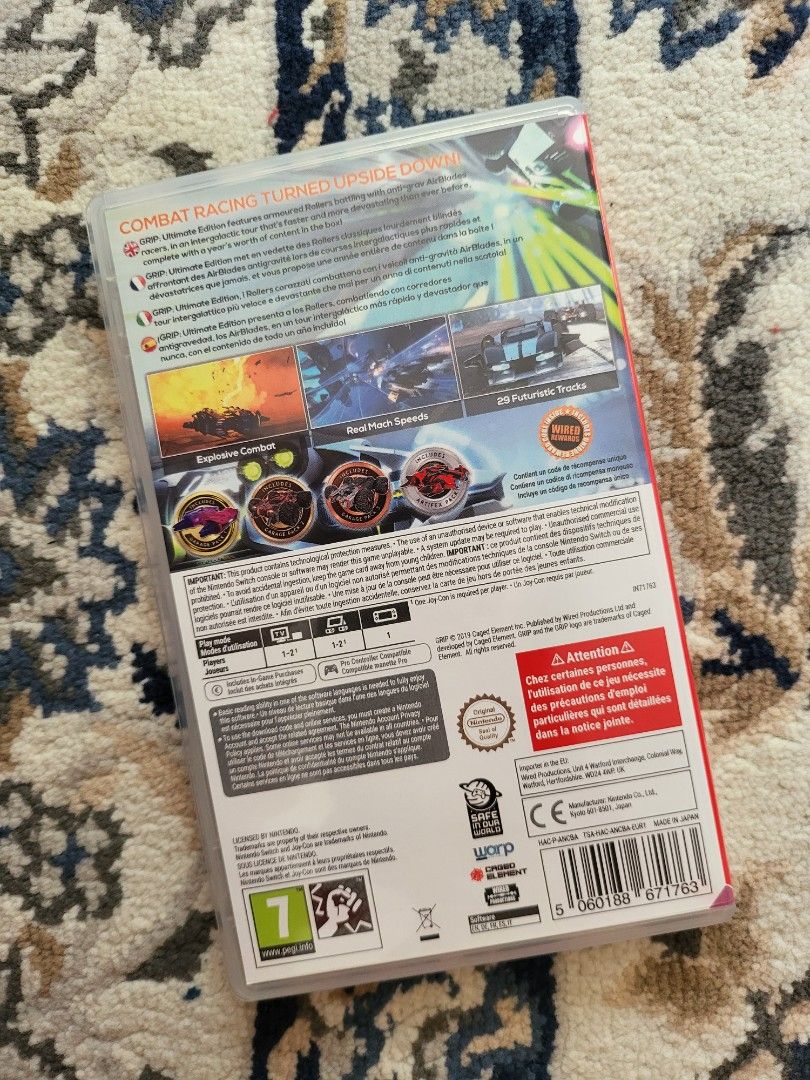 Nintendo Switch GRIP Game, Video Gaming, Video Games, Nintendo on Carousell