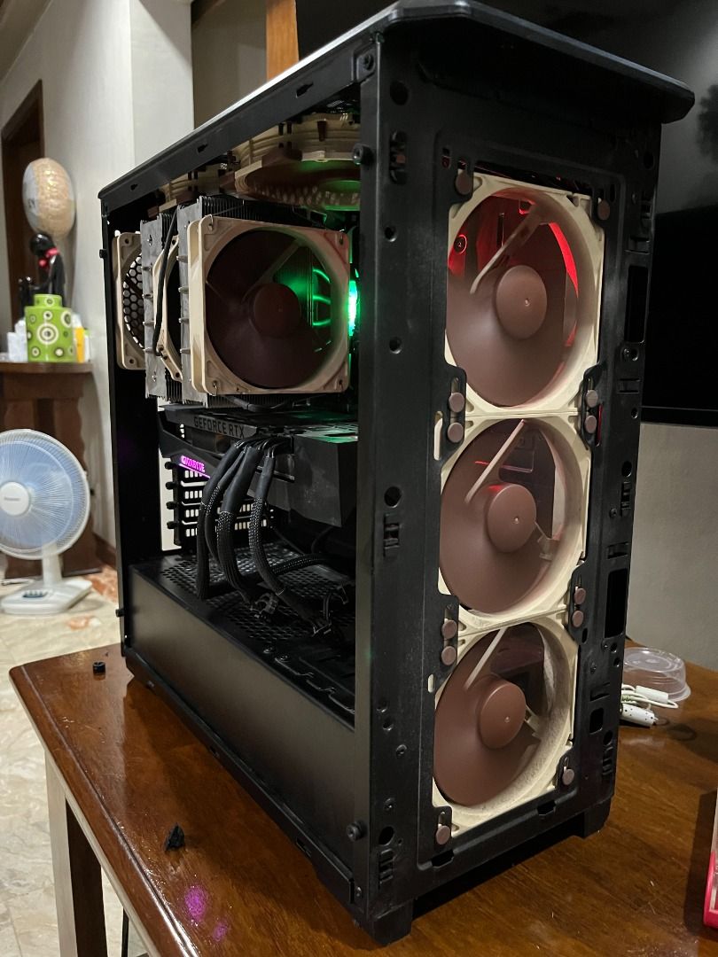 [NO GPU] Fast & Quiet Desktop w/ Overkill 1000W PSU, 5800X3D, 16gb