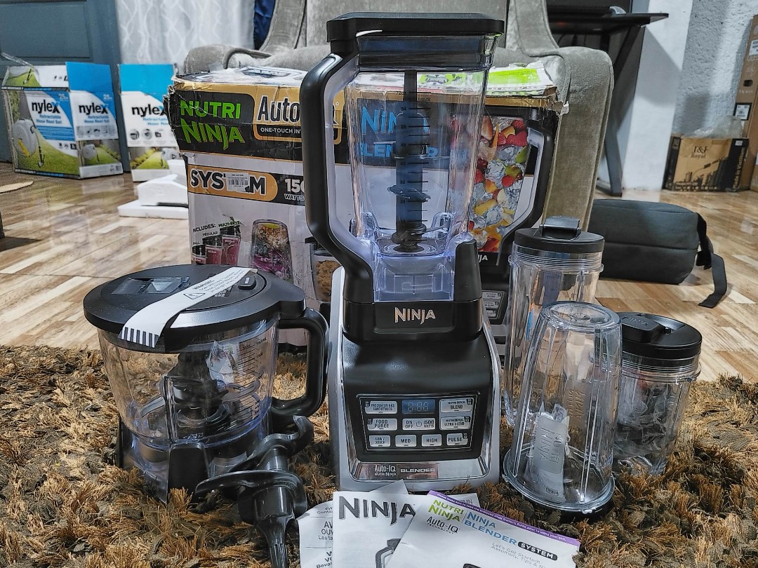 Nutri Ninja Complete Kitchen System with Nutri Ninja 1500W - BL682