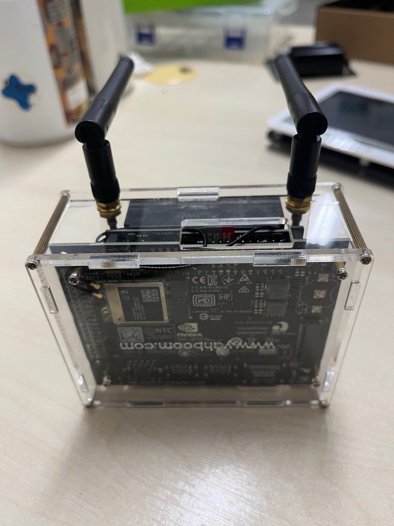 NVIDIA Jetson Xavier NX Developer Kit with casing antenna sd card and