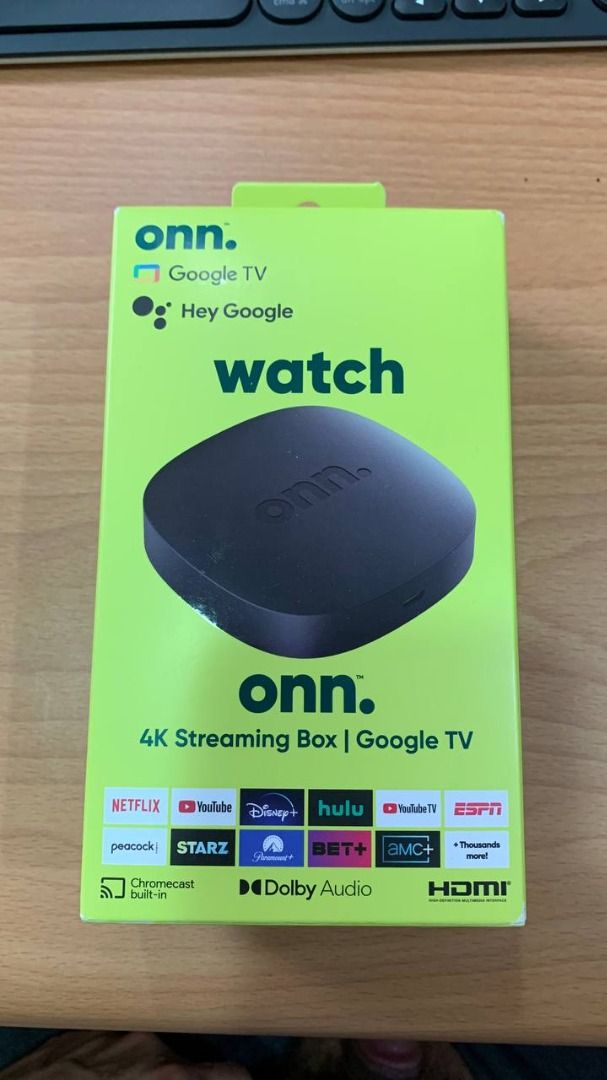 [現貨]onn. Google TV 4K Streaming Box (New, 2023), 4K UHD resolution 照片瀏覽 1