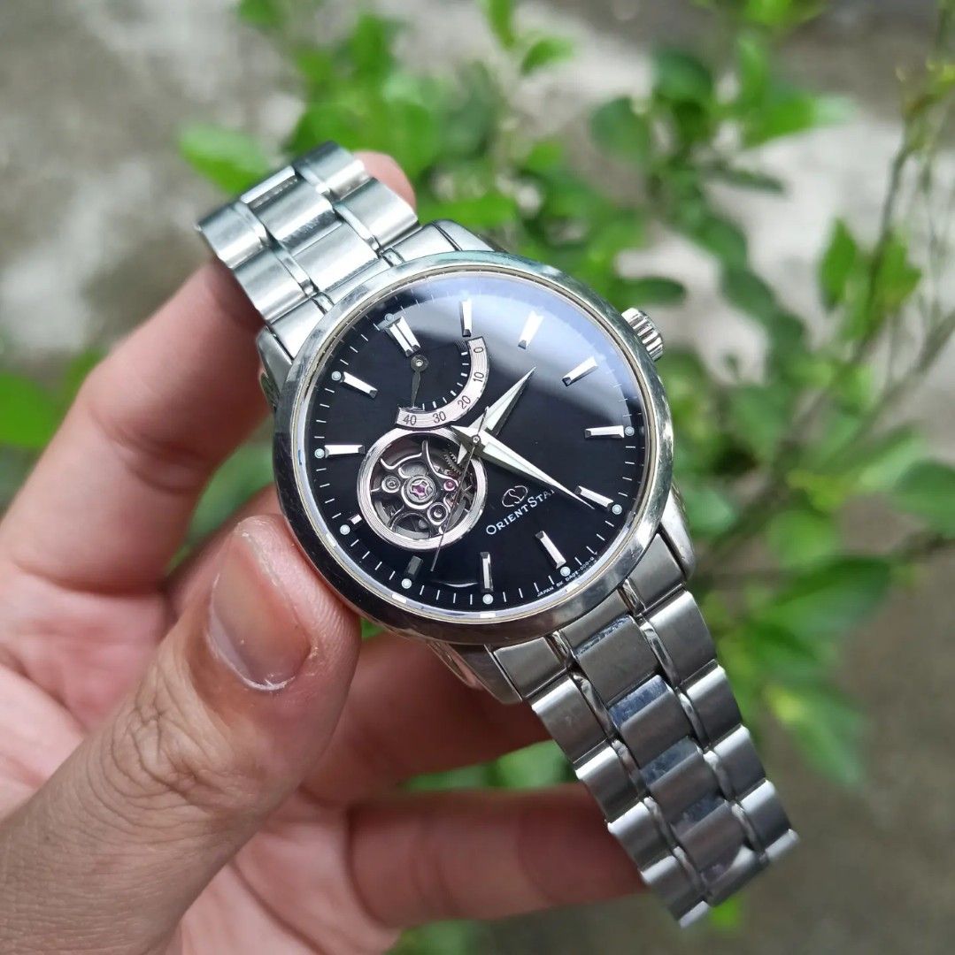 Orient star open discount heart