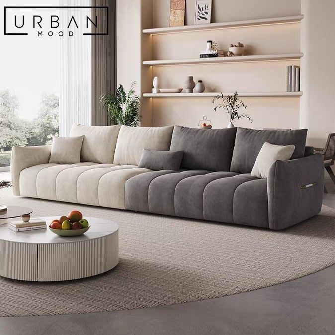 OTTIE Modern Velvet Sofa Cat Friendly