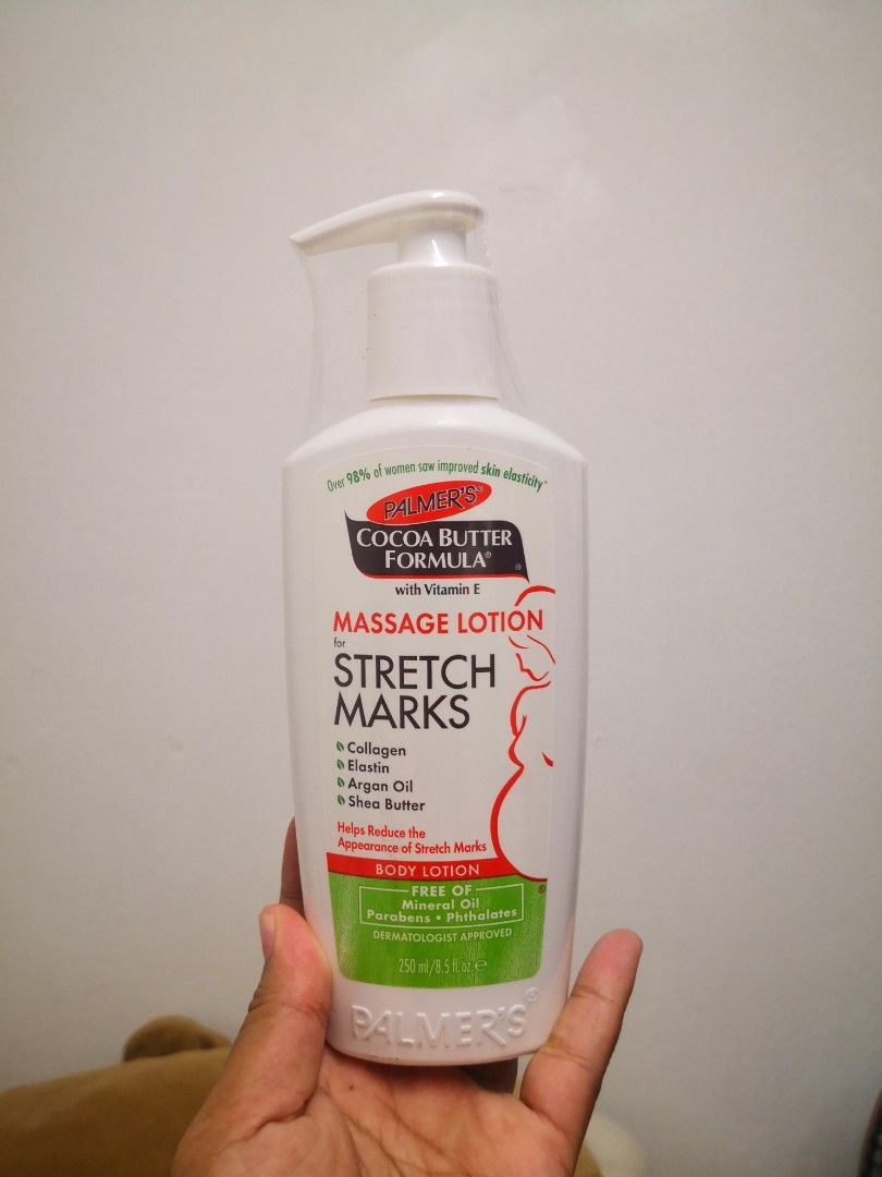 Palmers cocoa butter stretch mark lotion, Beauty & Personal Care, Bath